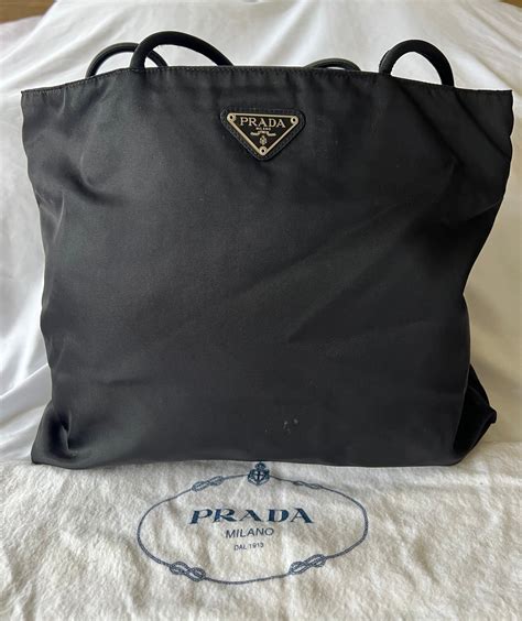 prada bucket nylon bag|Prada nylon tote vintage.